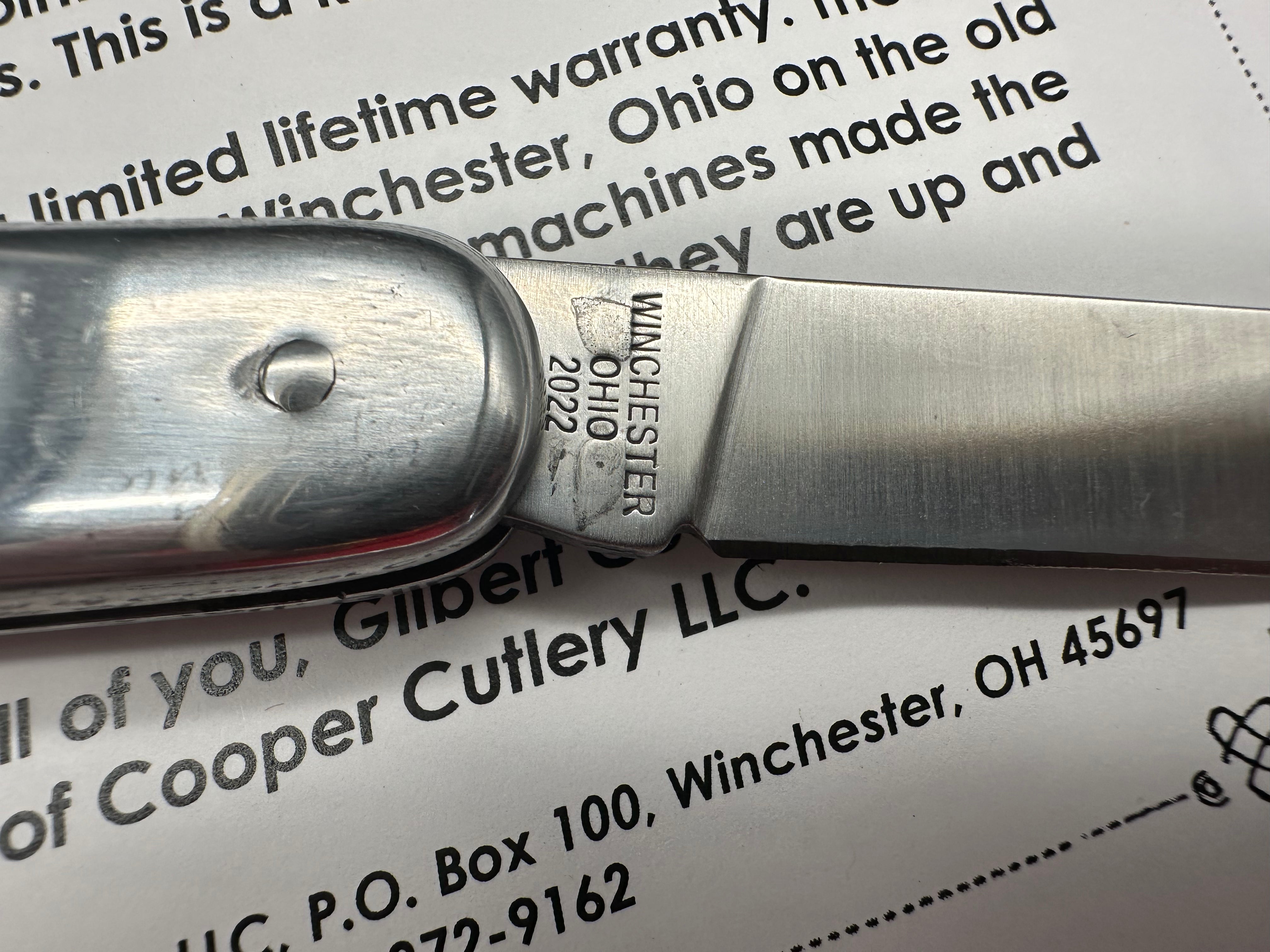 Premium Big Chief Folding Pocket Knife by Cooper Cutlery - Durable Stainless Steel Blade, Compact & Portable for Camping, Hiking, EDC & Outdoor Adventures