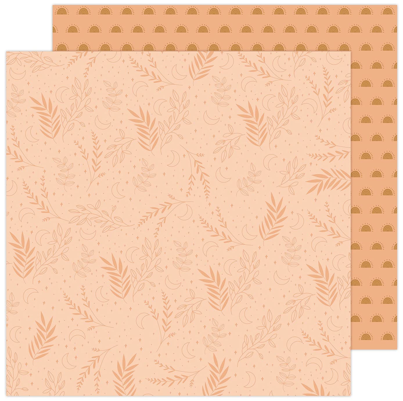 American Crafts Peaceful Heart Mindfulness Paper for Meditation, Stress Relief & Relaxation - Perfect for Journaling, Scrapbooking & DIY Crafts