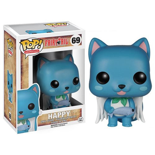 Anime Pop! Vinyl Figure Happy from Fairy Tail - Cute Collectible for Anime Fans & Home Decor
