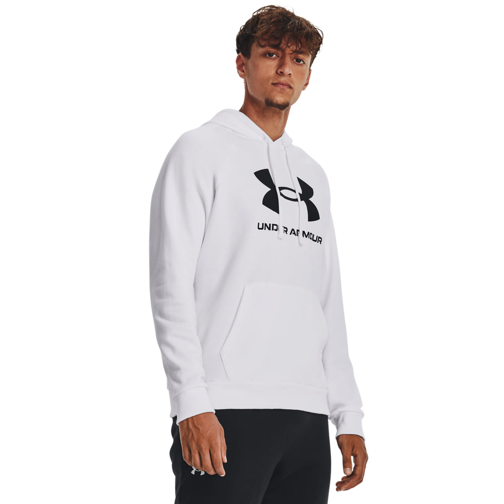 **Men's Under Armour Rival Fleece Logo Hoodie - Soft & Warm Pullover for Running, Gym & Casual Wear**