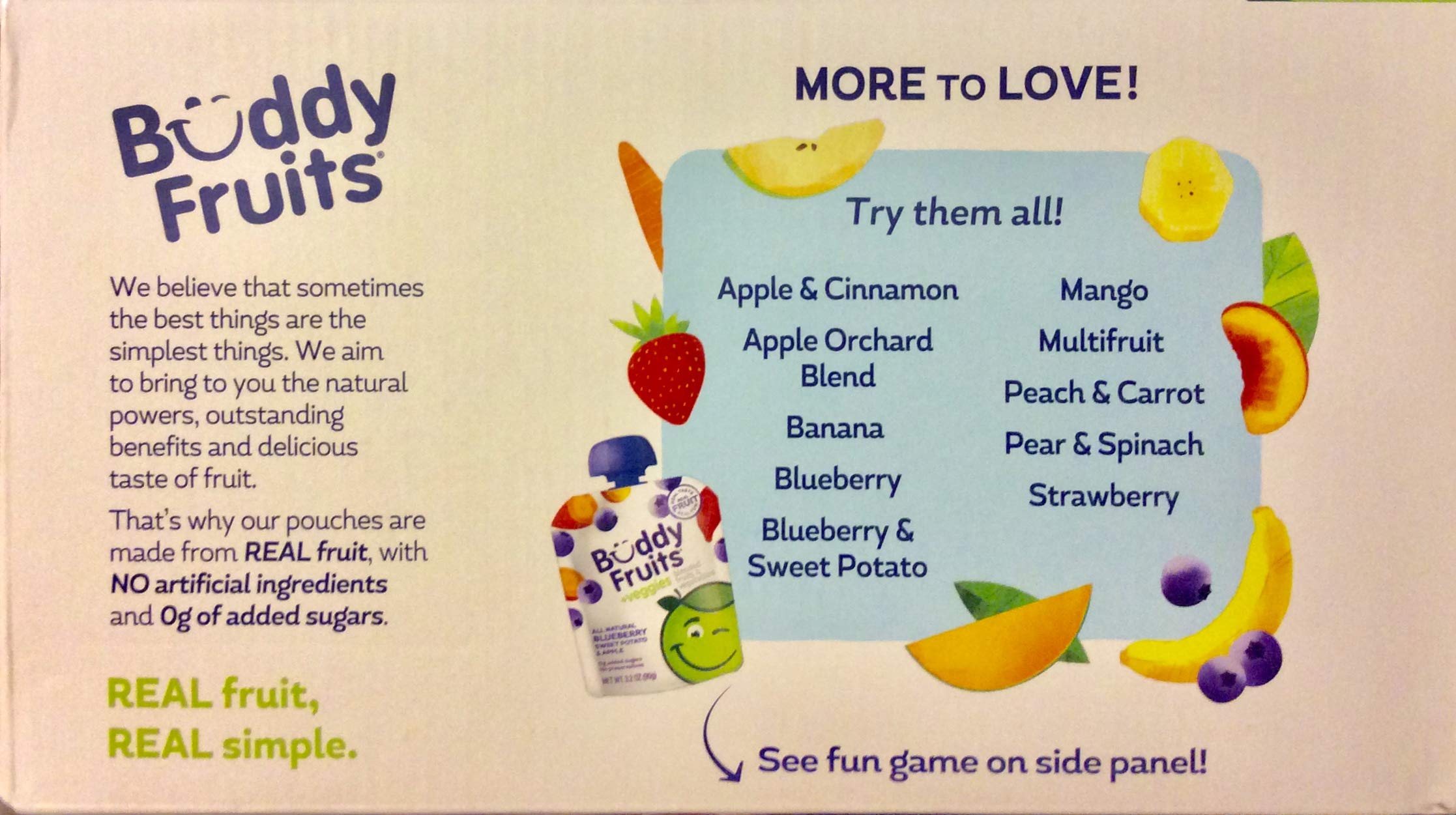 Organic Blueberry Sweet Potato & Apple Dog Treats - All-Natural, Grain-Free, Healthy Snacks for Dogs - Perfect for Training, Rewards & Dental Health