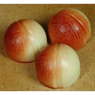 Mayan Pomponet Chocolate Mold for Baking - Handmade Chocolate Molds for Easter, Halloween & Christmas Treats - Perfect for DIY Candy Making & Holiday Desserts