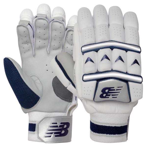 New Balance Heritage Cricket Batting Gloves - Premium Leather Sports Gloves for Cricket Players | Perfect for Training & Matches