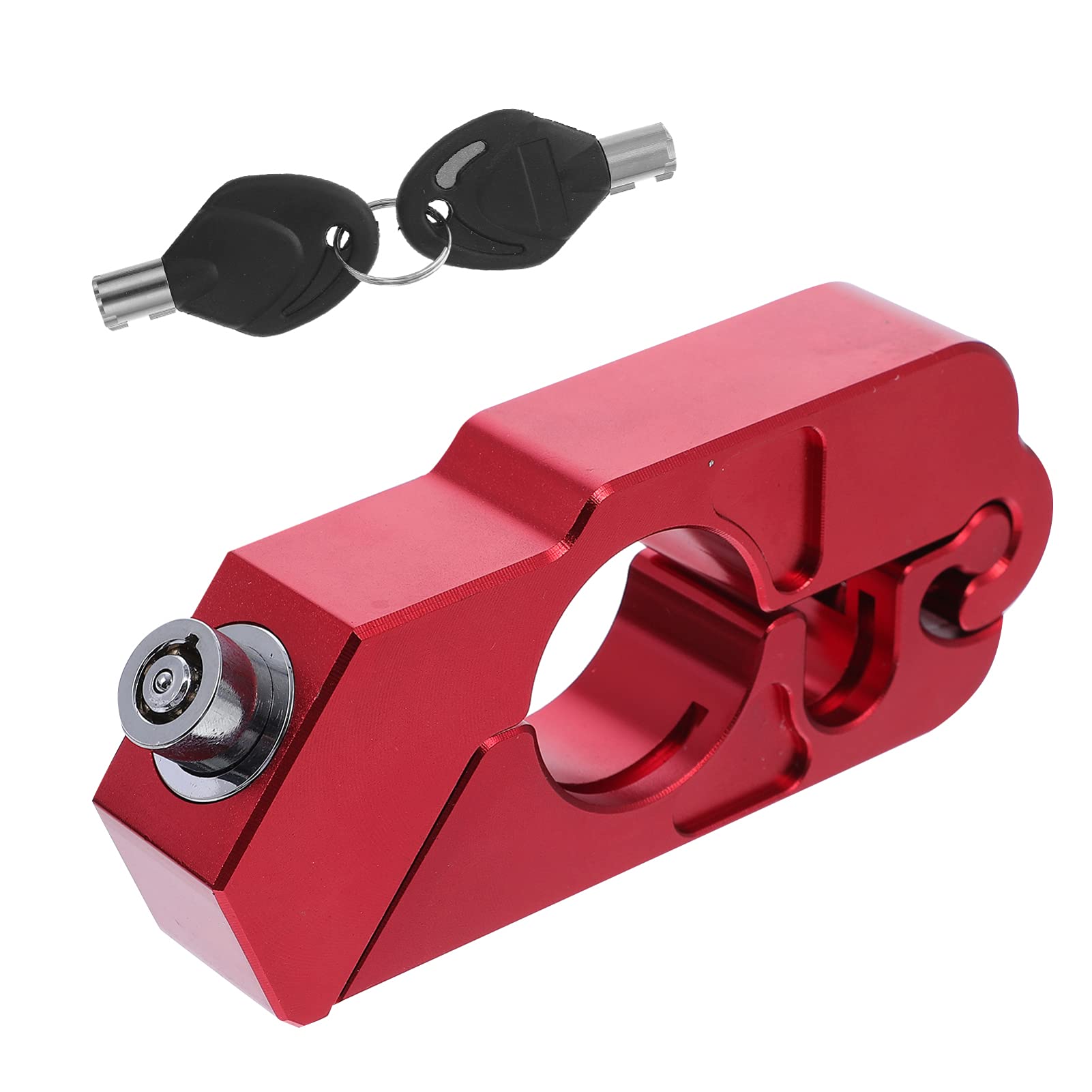 Wakauto Motorcycle Handlebar Brake Lever Lock - Heavy Duty Anti-Theft Security Lock for Motorbikes, Scooters & Bikes - Perfect for Parking, Travel & Outdoor Use