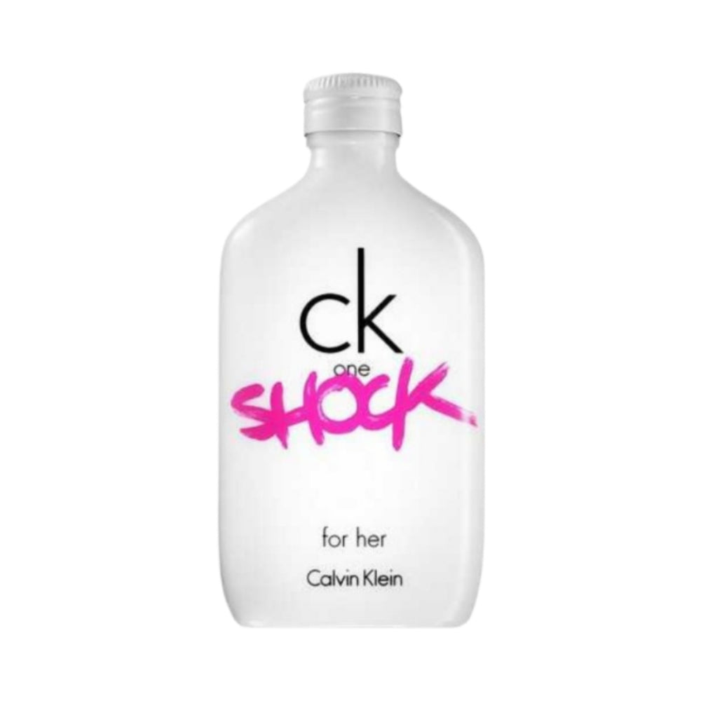 CK One Shock Eau de Toilette for Men - 6.7oz/200ml Fresh Citrus & Spicy Fragrance - Long Lasting Cologne for Day & Night Wear, Work & Date Nights