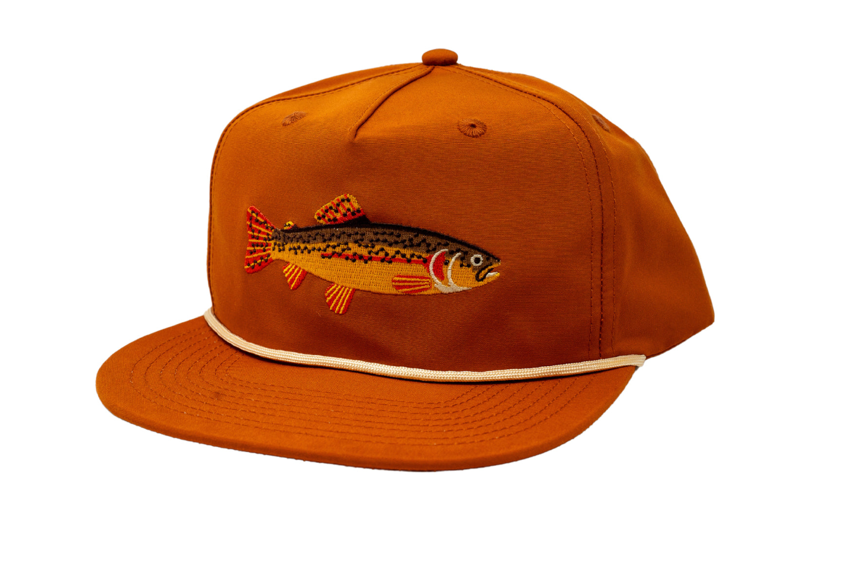 Gila Trout Native Trout Hat - Authentic American Fly Fishing Hat for Anglers - Perfect for Fly Fishing, Camping, and Outdoor Adventures
