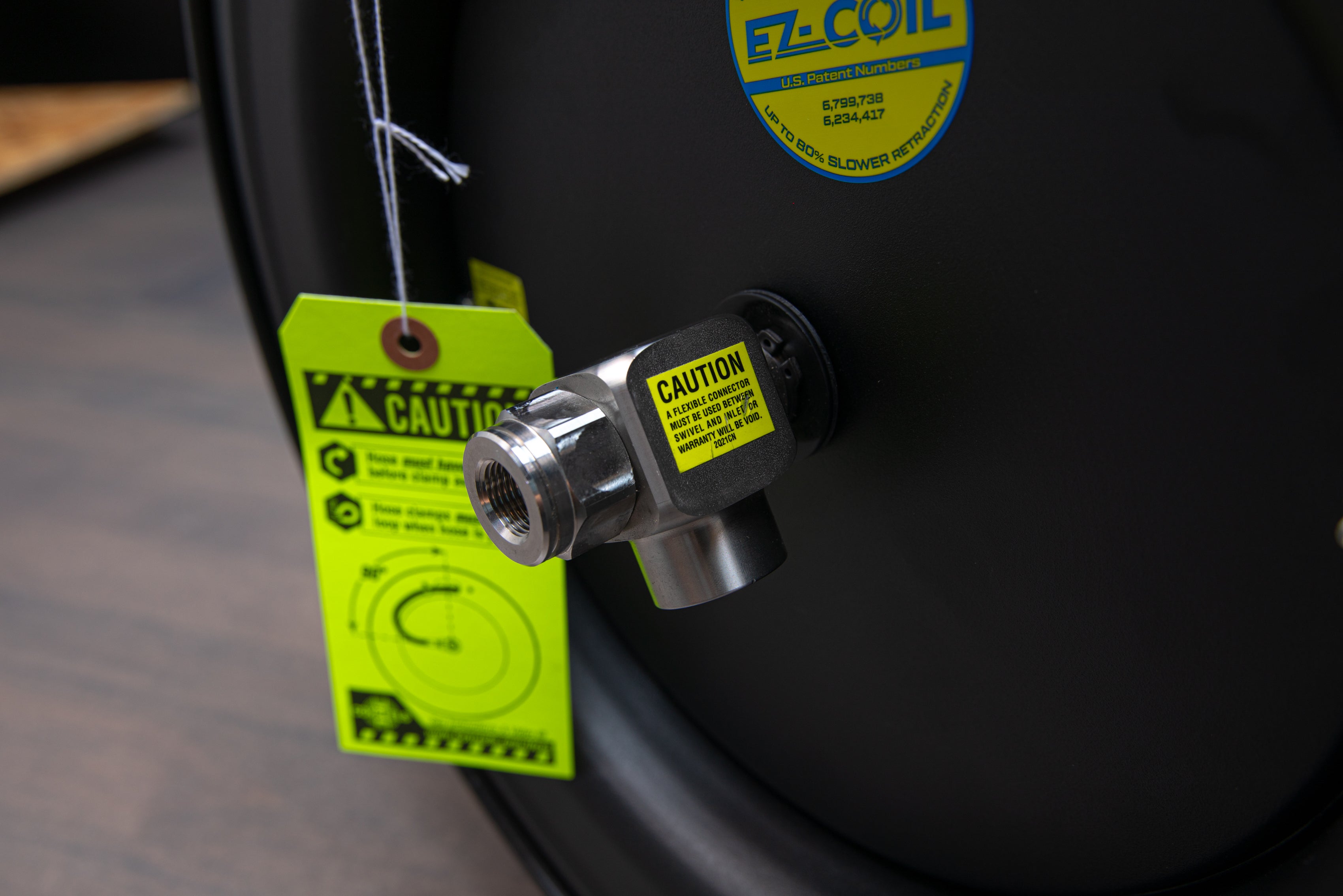 Custom Coxreels Air Hose Reel (No Hose Included) - Heavy Duty Retractable Air Compressor Hose Reel for Garage, Workshop & Industrial Use