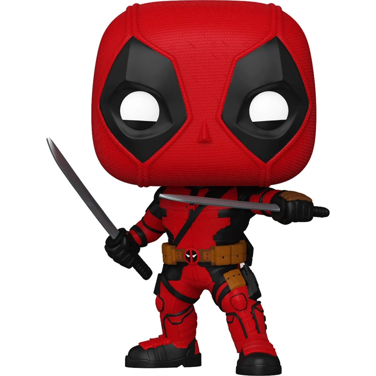 Deadpool & Wolverine Funko Pop! Vinyl Figure #1362 with Swords - Marvel Collectible for Superhero Fans, Perfect for Display, Gifts, and Comic Book Collections