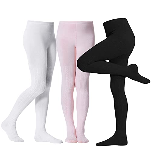 3 Pairs White Black Pink