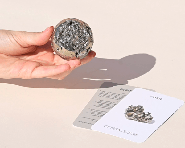 Natural Pyrite Sphere - 2