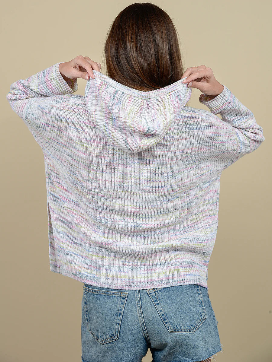Debbi Sweatshirt with Confetti Print - Trendy Women's Pullover for Casual Wear, Parties & Festive Occasions