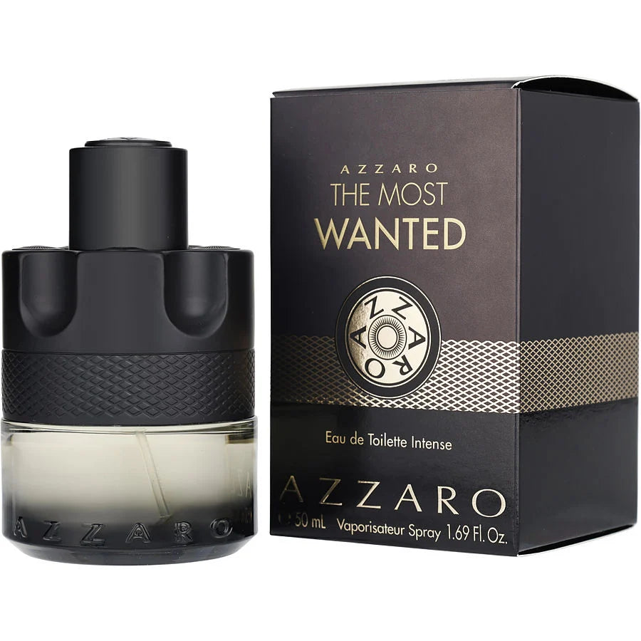 Azzaro The Most Wanted Intense Eau De Toilette Spray for Men - Long-Lasting Fragrance for Date Night & Special Occasions
