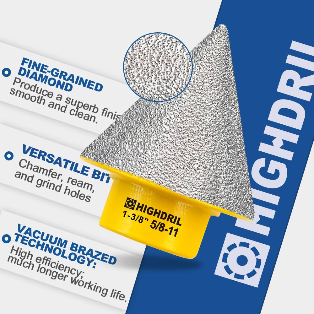 Diamond Beveling Chamfer Bit - HIGHDRIL 2-Piece 1-3/8