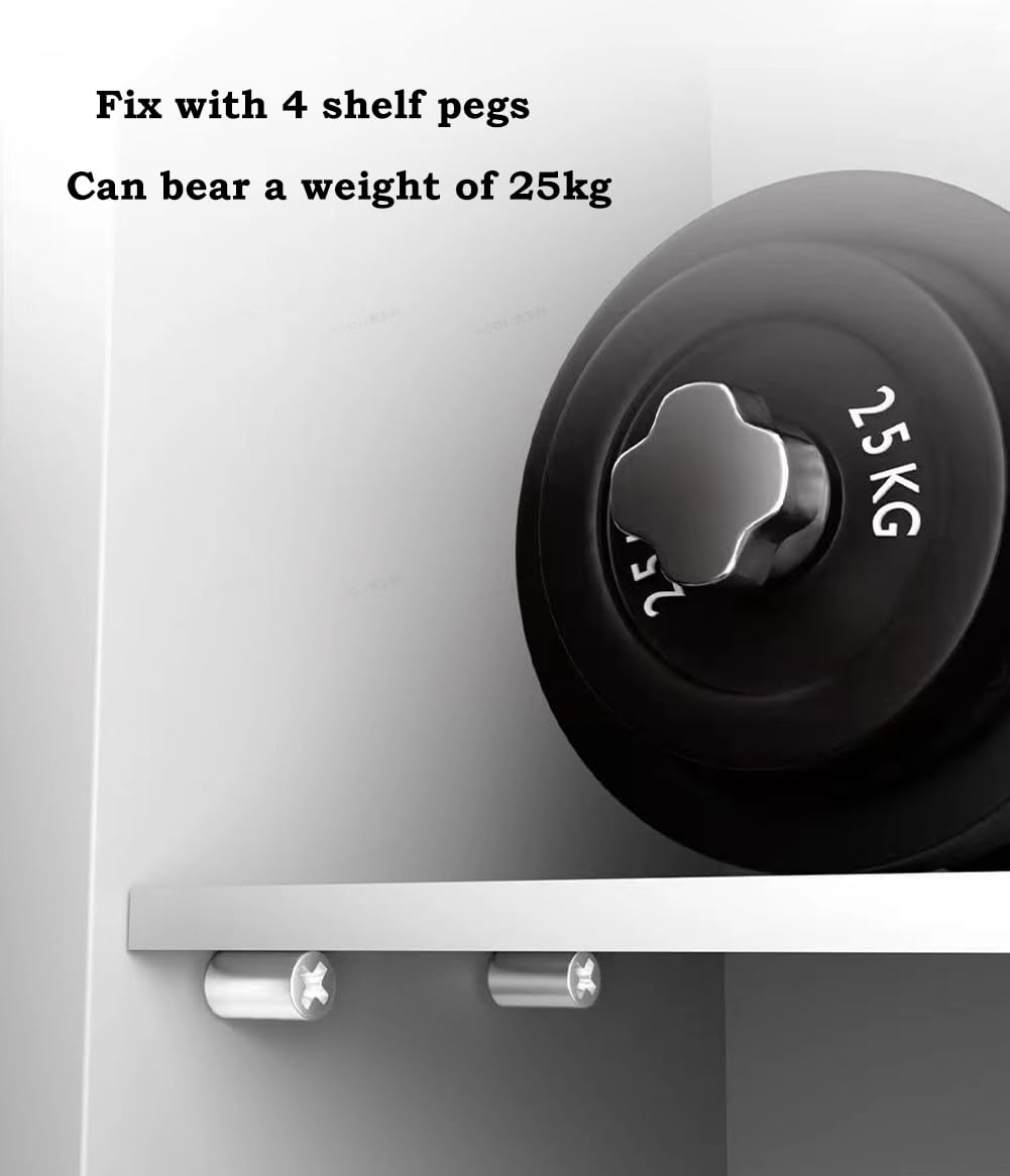 Anti-Slip Shelf Support Pegs with Silicone Sleeves - Durable Shelf Pins for Kitchen Cabinets, Cupboards, Bookcases, Closets & Glass Display Cases - Perfect for Organizing and Securing Shelves in Home & Office
