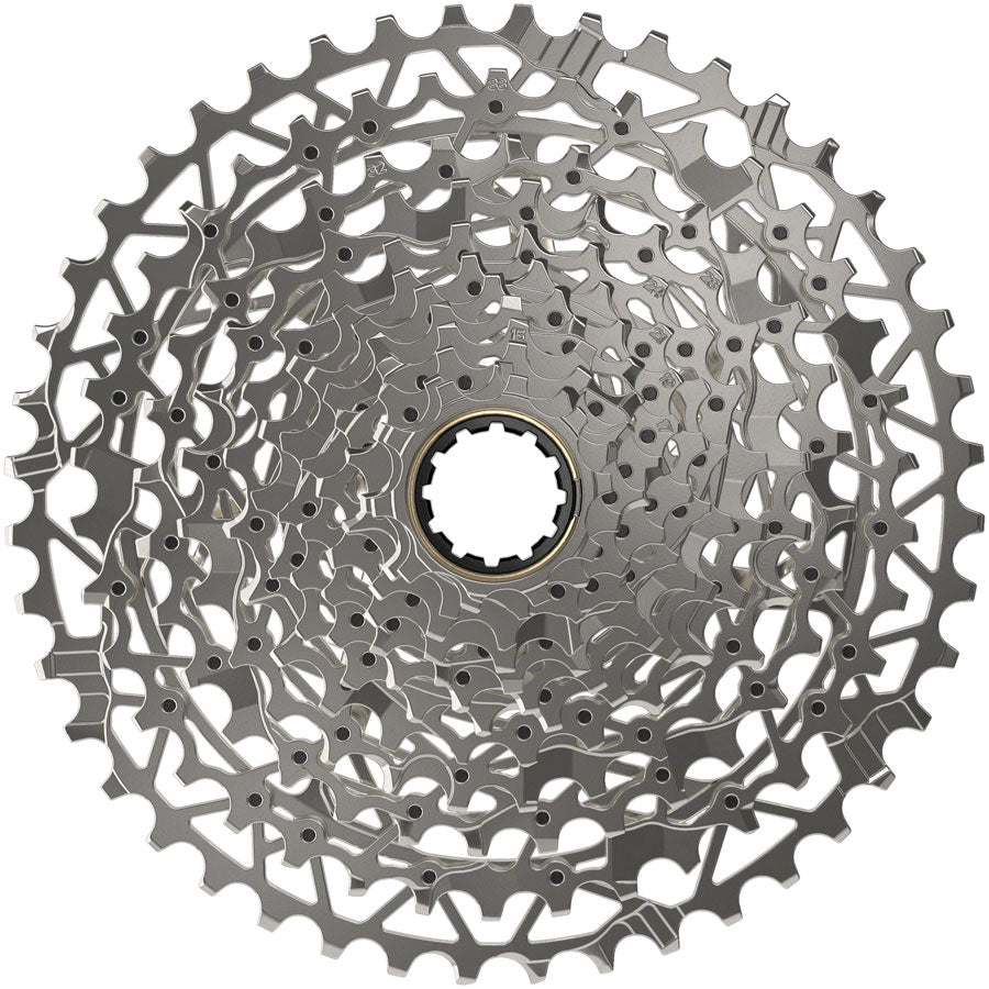 SRAM XPLR XG 1251 12-Speed Cassette - 10-44T, Silver, XDR Driver Body Compatible | Perfect for Gravel & Adventure Bikes