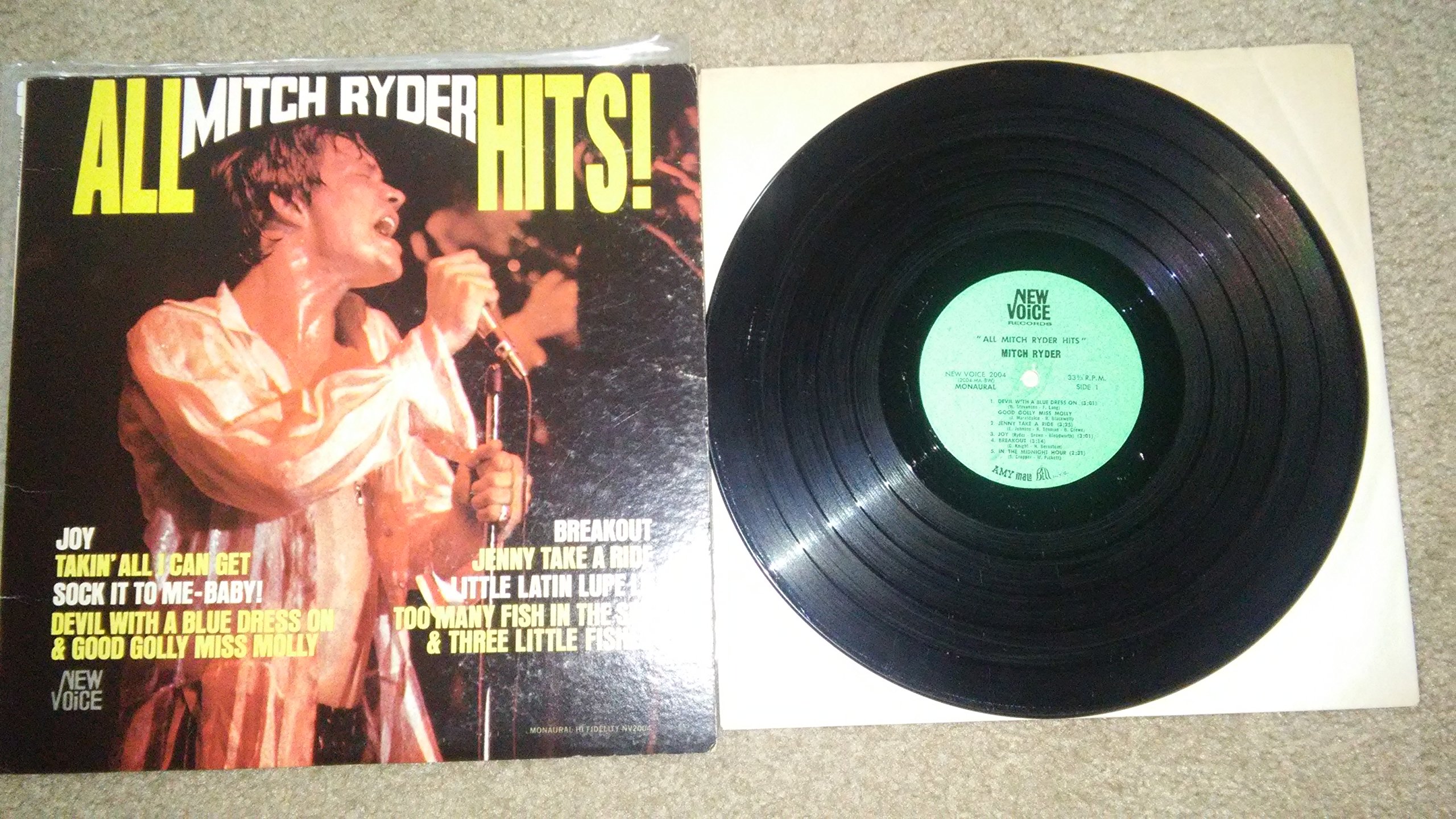 Rev-Up: The Best of Mitch Ryder & the Detroit Wheels - Classic Rock Vinyl Records for Collectors & Music Lovers - Perfect for Home Listening & Retro Parties