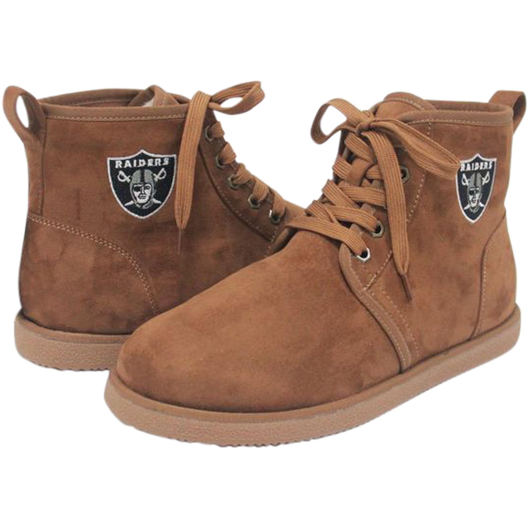 Men's NFL Team Logo Moccasin Boots - Comfortable Slip-On Winter Shoes for Football Fans - Perfect for Game Day, Tailgating & Outdoor Activities