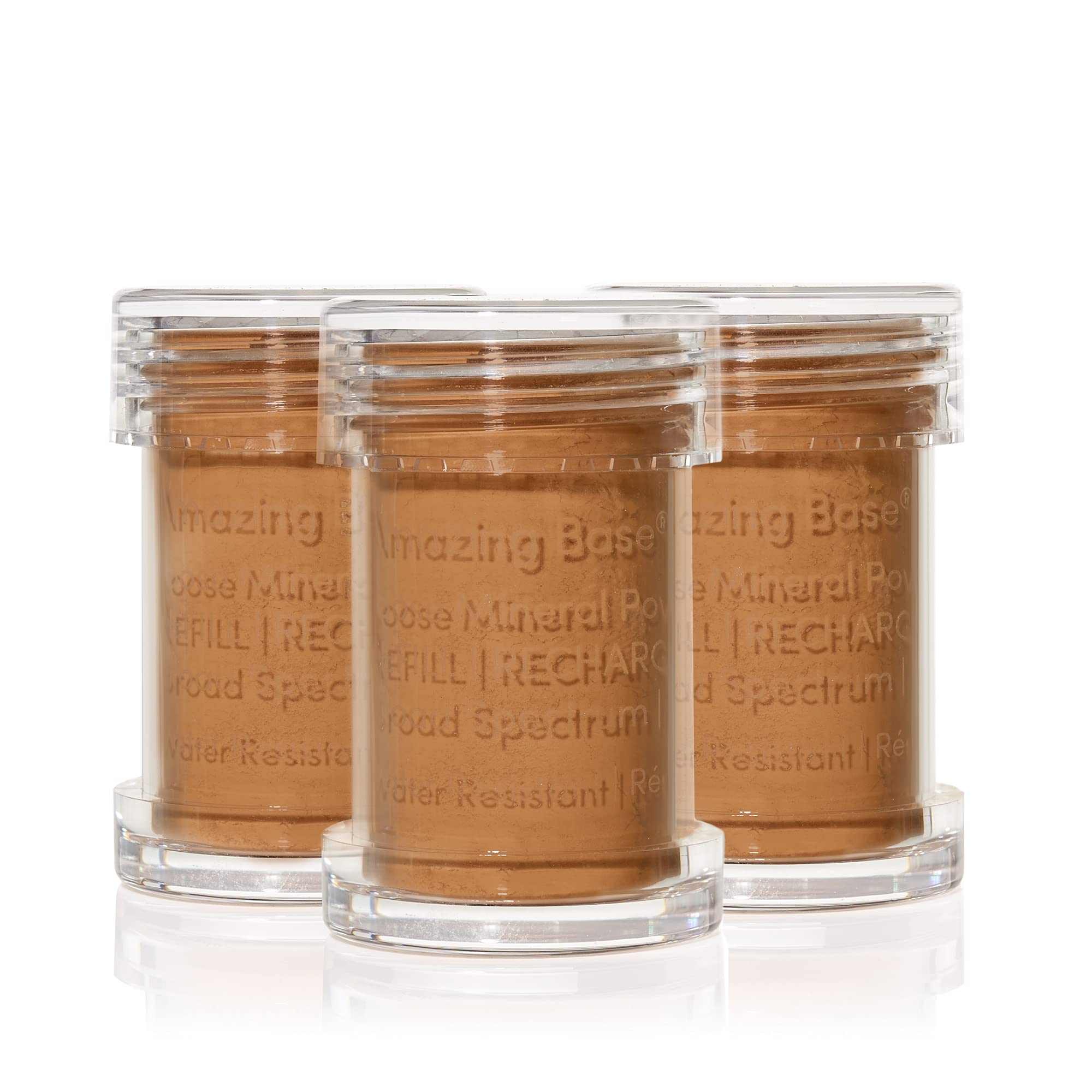 Jane Iredale Amazing Base Loose Mineral Powder - SPF 20 Luminous Foundation, Oil-Free & Talc-Free, Vegan & Cruelty-Free Makeup for Flawless Coverage | Perfect for Daily Wear, Sensitive Skin & Natural Look