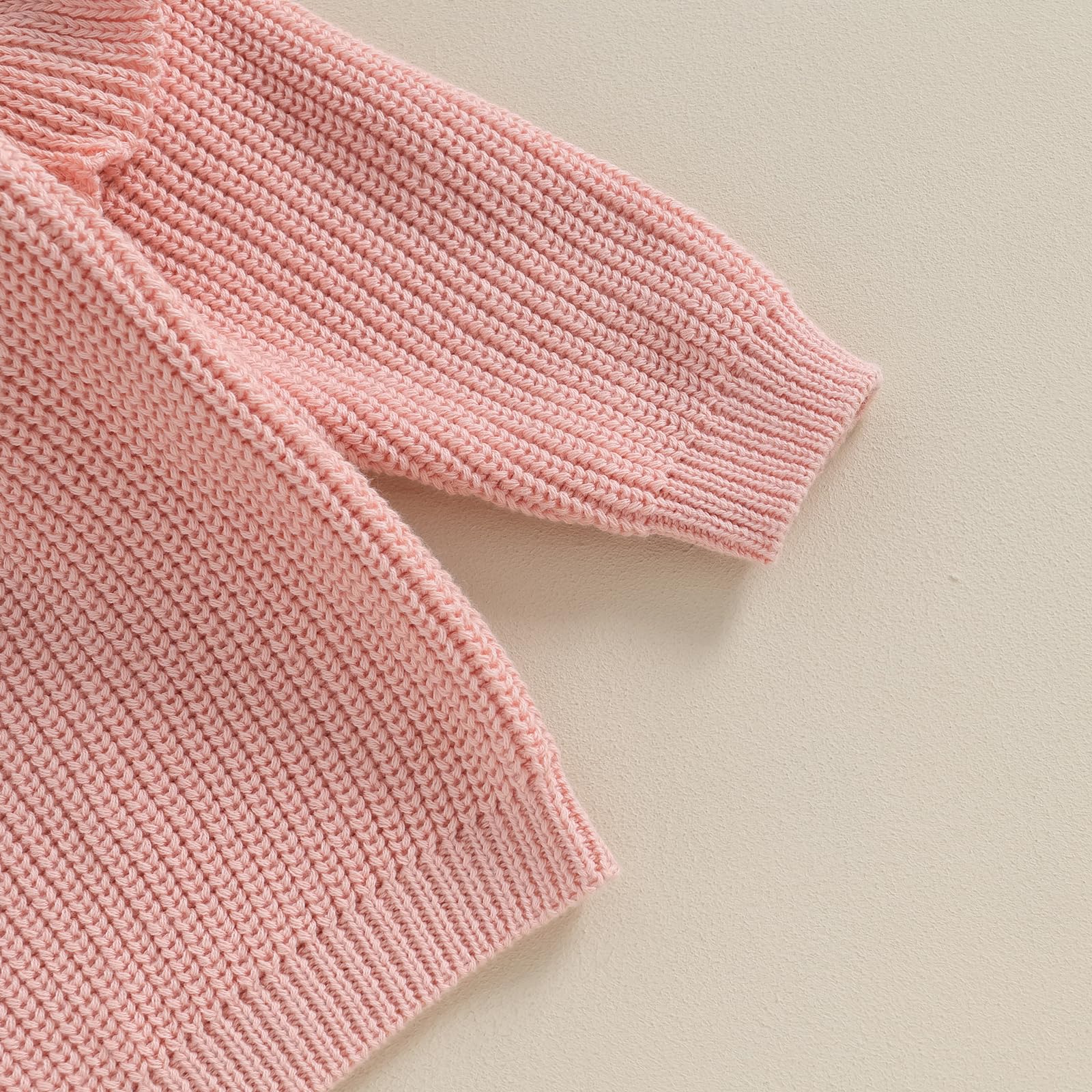 Adorable Baby Girl Winter Sweater - Soft Ruffle Pullover Long Sleeve Top for Toddlers & Newborns | Warm & Cozy Outfit for Holiday Photos, Christmas Gifts & Winter Playdates