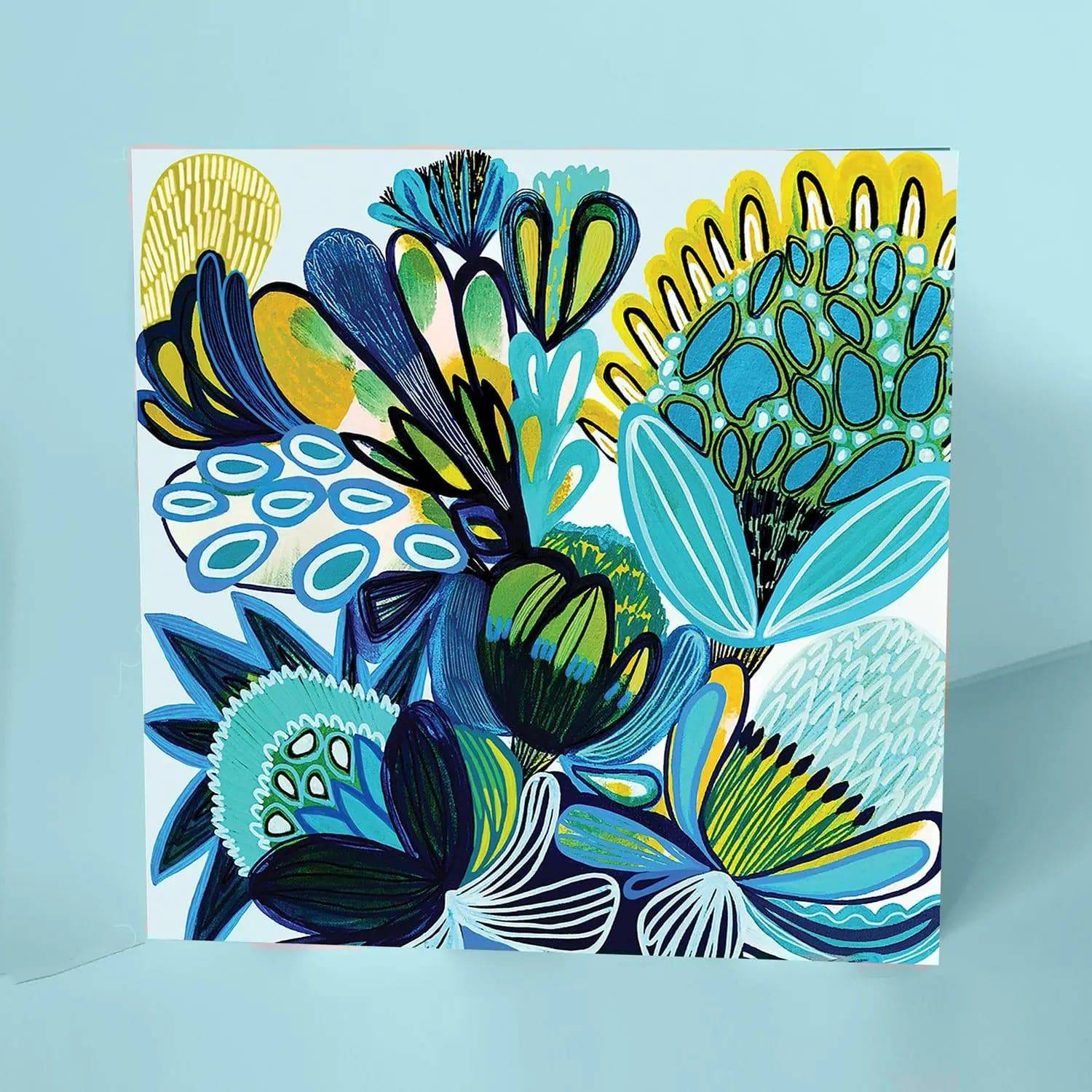 Iris Iridescent Greeting Cards - Set of 4 Premium Australian Stationery for Birthdays, Anniversaries & Special Occasions
