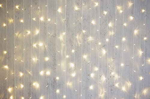 Yeele 6x4ft Yellow Glitter Dots String Light Backdrop - Photobooth Wall Hanging for Birthday Parties, Studio Photography, Wedding Decor | Perfect for Girls' Sweet 16, Baby Showers & Bridal Showers