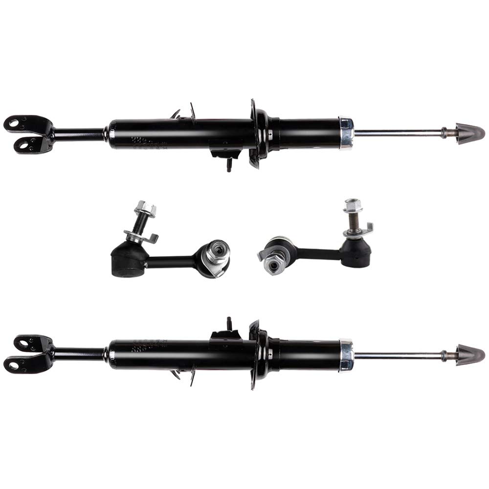 OCPTY Front Suspension Kit - Shock Absorber & Stabilizer Bar Link Set of 4 - Compatible with 2003-2007 Infiniti G35 & 2003-2006 Nissan 350Z - Perfect for Smooth Ride & Enhanced Handling on Highways & City Roads
