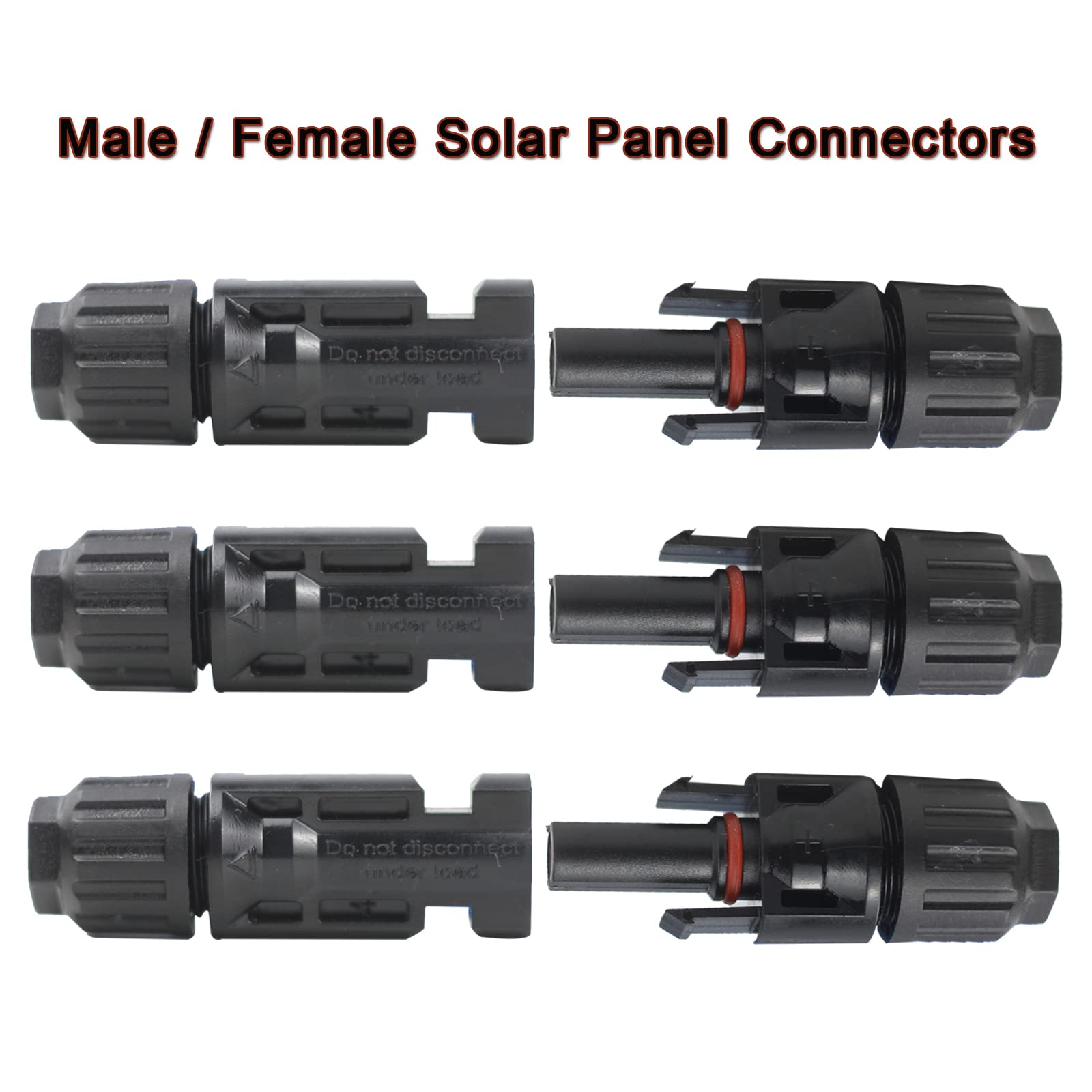 Solar Crimping Tool Kit LY-2546B - Professional Solar Panel Pliers with MC4 Male/Female Connectors for 2.5/4/6mm² AWG14/12/10 Cables - Includes Solar Spanner Wrench - Perfect for Solar Panel Installation & Maintenance