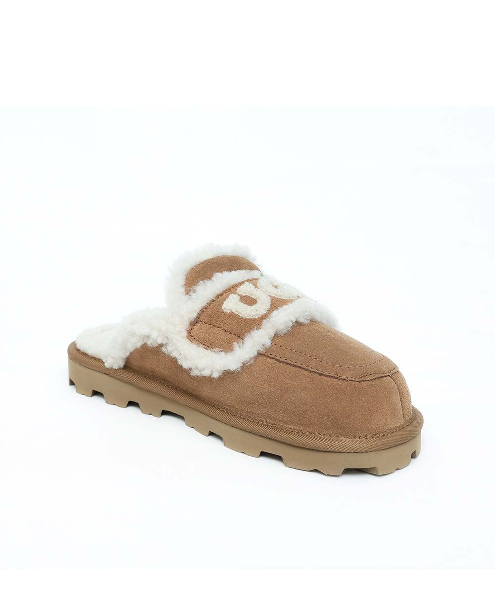 Women's UGG Violet Cozy Indoor/Outdoor Slippers - Soft Fleece Lined House Shoes for Winter Comfort - Perfect for Home, Lounge & Quick Errands