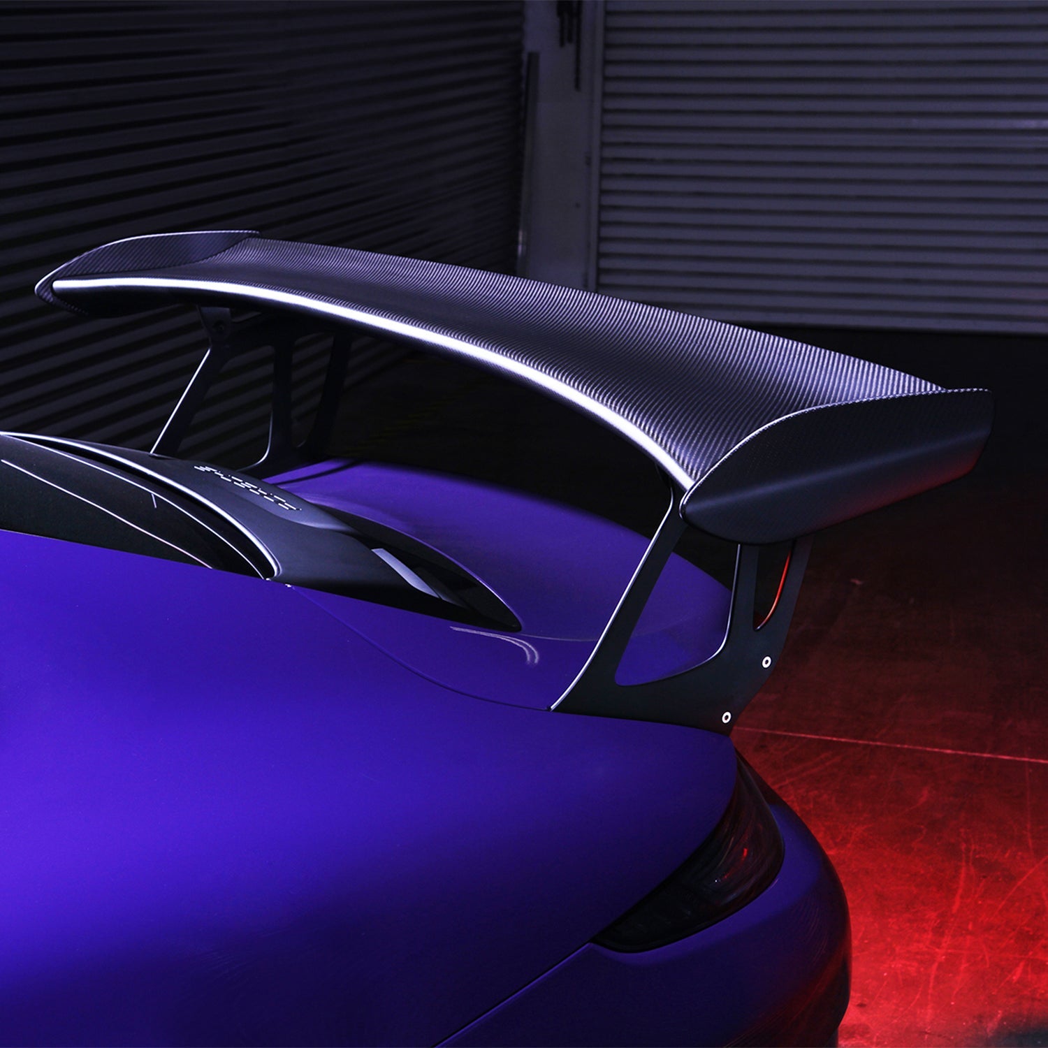 Porsche 991.1 911 GT3 RS Wing Blade with End Caps - High Performance Rear Spoiler for Track & Street Racing - Perfect for Car Enthusiasts & Motorsport Upgrades