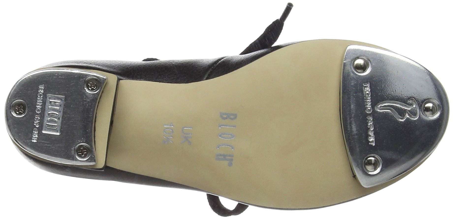 Bloch Timestep Girls' Tap Dance Shoes - Black (Size 9 UK) | Professional Quality for Performances & Dance Classes