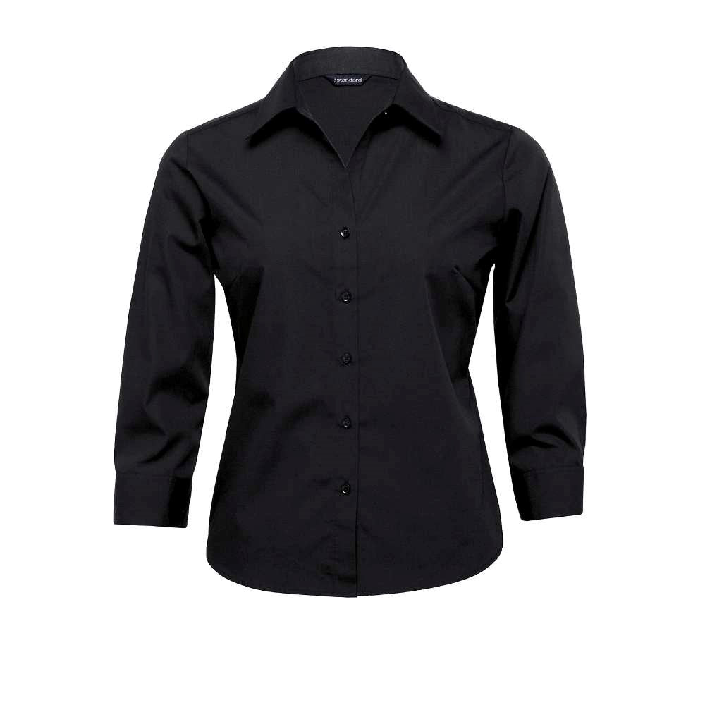 Premium Non-Iron Teflon® Coated Women's Shirt - Wrinkle-Resistant & Easy Care Business Blouse for Office, Travel & Everyday Wear