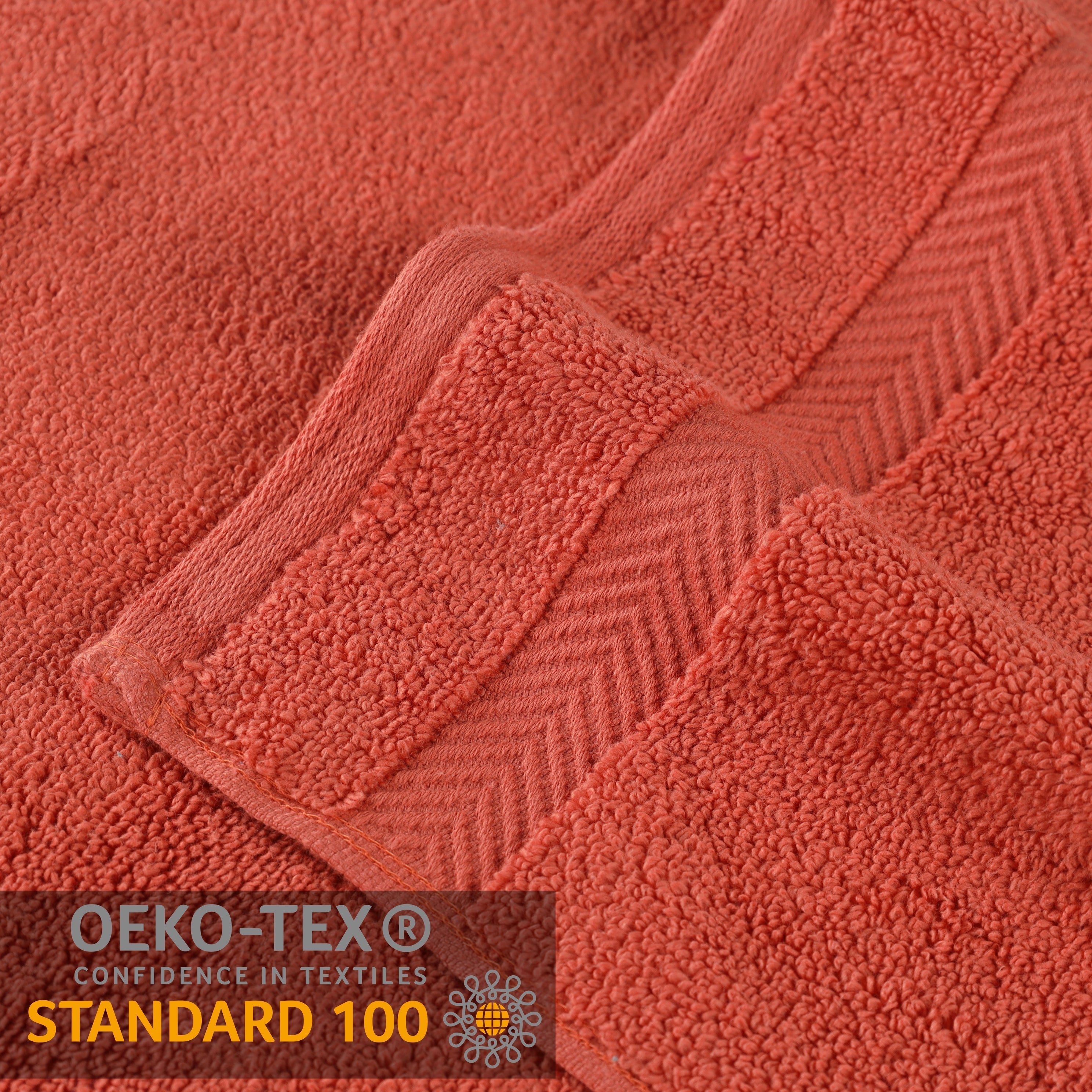 Premium Zero Twist Cotton Towels - Ultra Soft & Highly Absorbent 12-Piece Bath Towel Set for Spa, Gym & Luxury Home Use