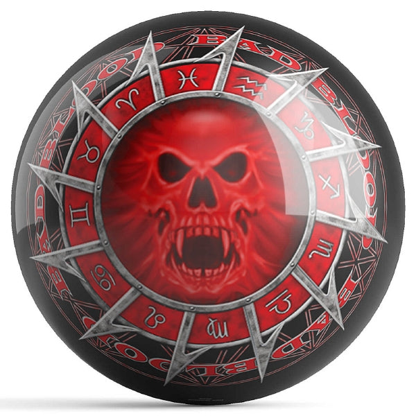 OnTheBallBowling Bad Blood Bowling Ball by Michael Graham - High Performance Bowling Ball for Serious Bowlers | Perfect for League Play and Tournament Competition