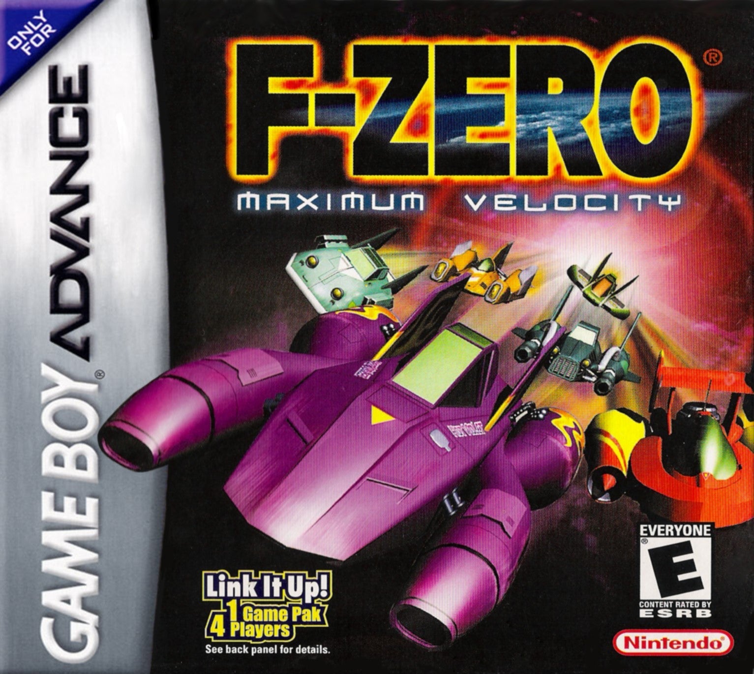 F-Zero: Maximum Velocity - Nintendo Game Boy Advance Racing Game - High-Speed Futuristic Action for GBA - Perfect for Retro Gaming Enthusiasts & Racing Fans