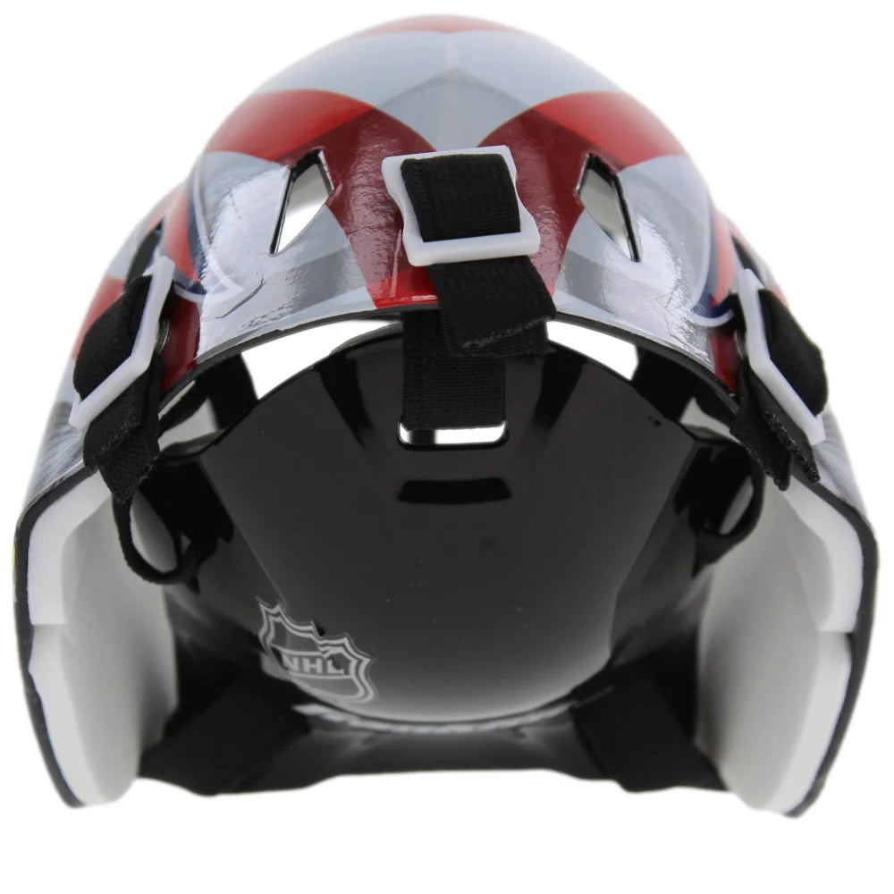 Logan Thompson Autographed Washington Capitals Mini Goalie Mask - Signed NHL Hockey Helmet with IGM COA - Perfect for Hockey Fans, Collectors & Sports Memorabilia Displays