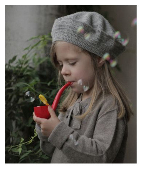 Pustefix Bubble Pipe for Kids - Fun and Safe Bubble Blowing Toy for Outdoor Play, Birthday Parties, and Summer Activities