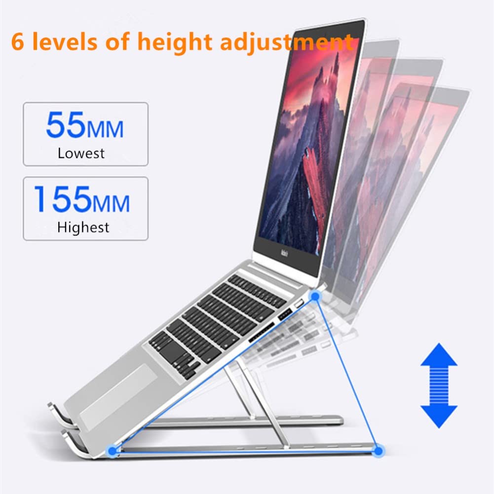 Adjustable Foldable Laptop Stand for 13.3