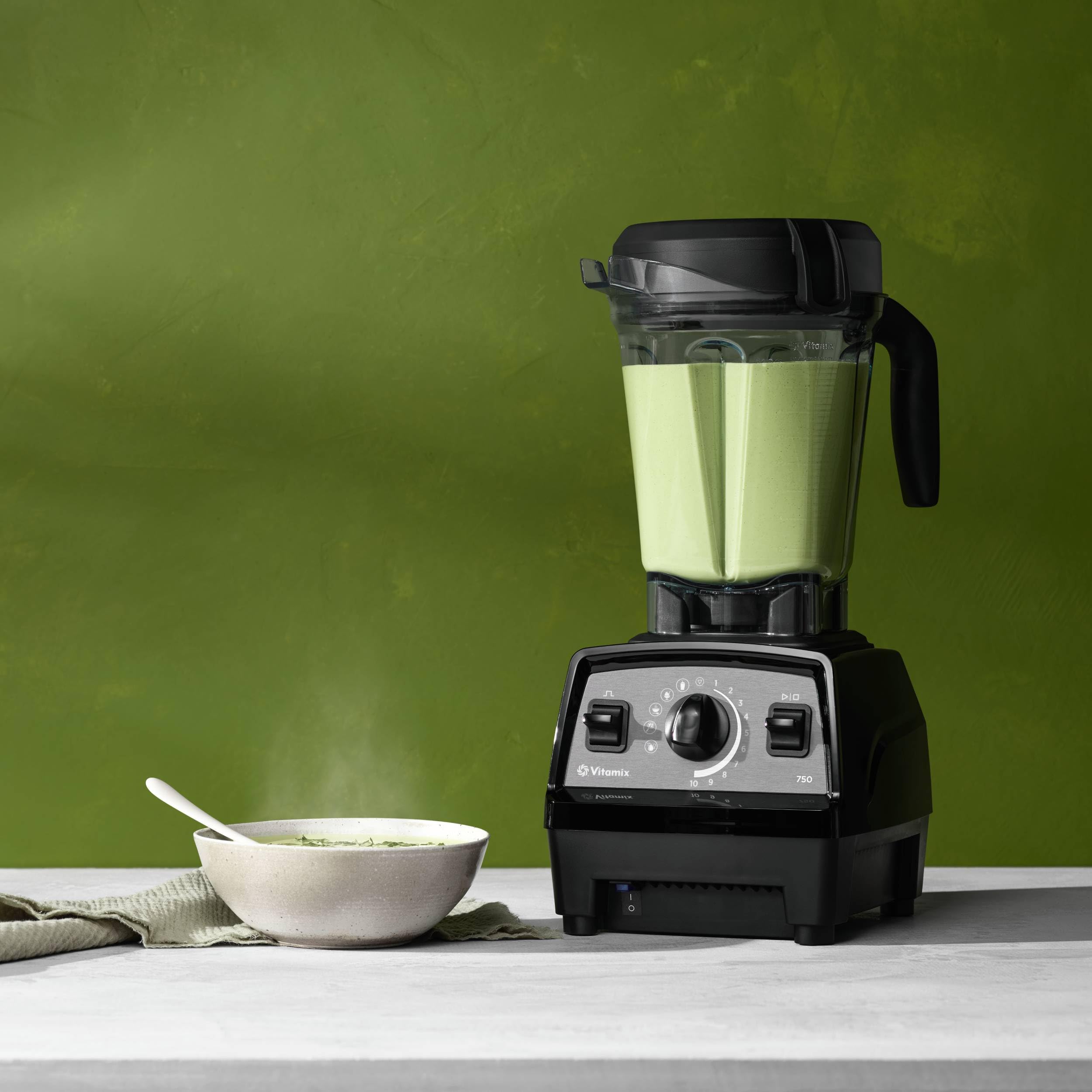 Vitamix Propel Series 750 Professional Blender - 64 oz Low-Profile Container, Slate Finish - High-Performance Blending for Smoothies, Soups & Nut Butters - Perfect for Home Kitchens & Commercial Use