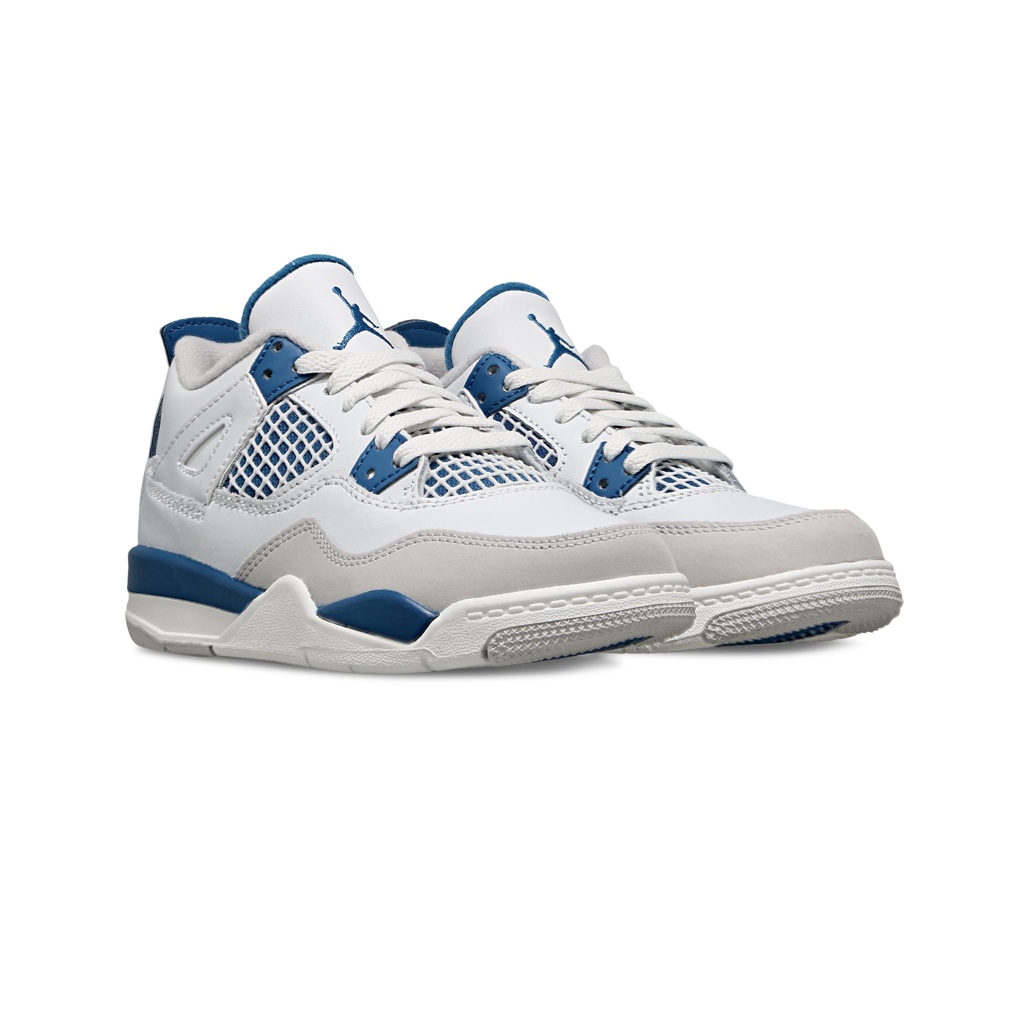 Air Jordan 4 Retro 'Military Blue' PS Sneakers (2024) - Men's Basketball Shoes for Casual Wear & Street Style