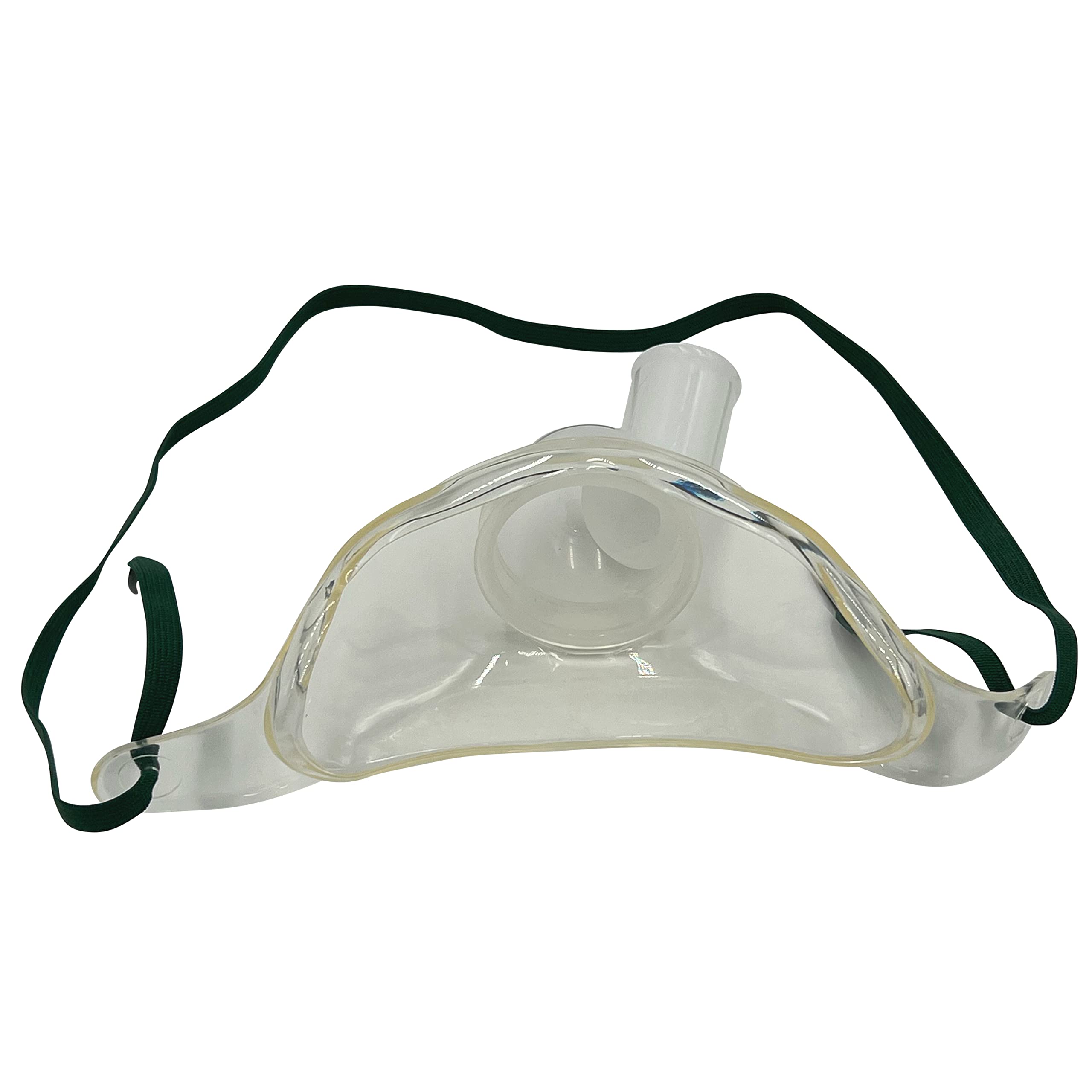 5-Pack Adult Oxygen Tracheostomy Collar Mask with Swivel Connector - Comfortable Breathing Support for Hospital, Home Care & Emergency Use
