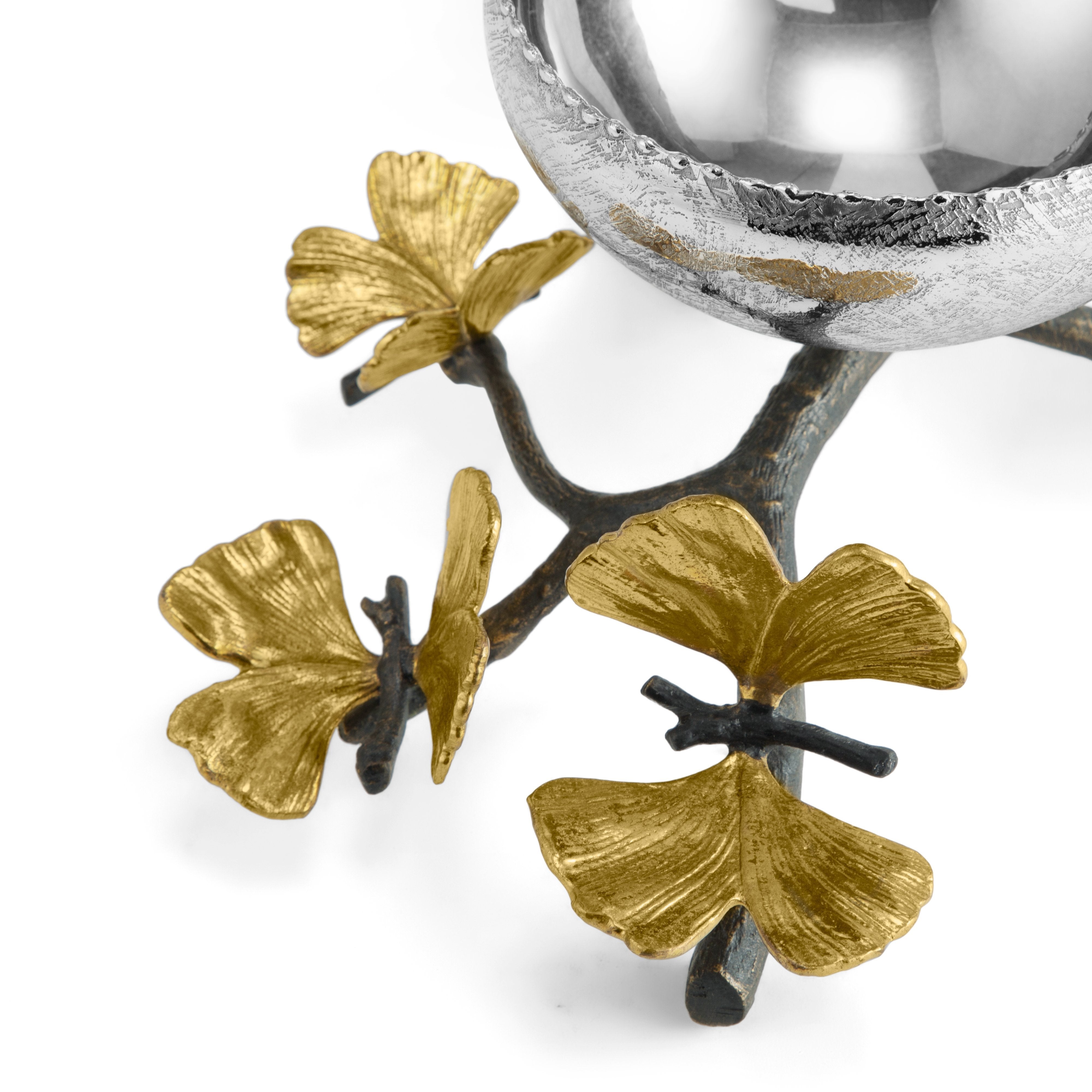 Butterfly Ginkgo Nut Dish - Premium Decorative Serving Platter for Sushi, Appetizers & Desserts - Elegant Tableware for Parties, Weddings & Home Decor