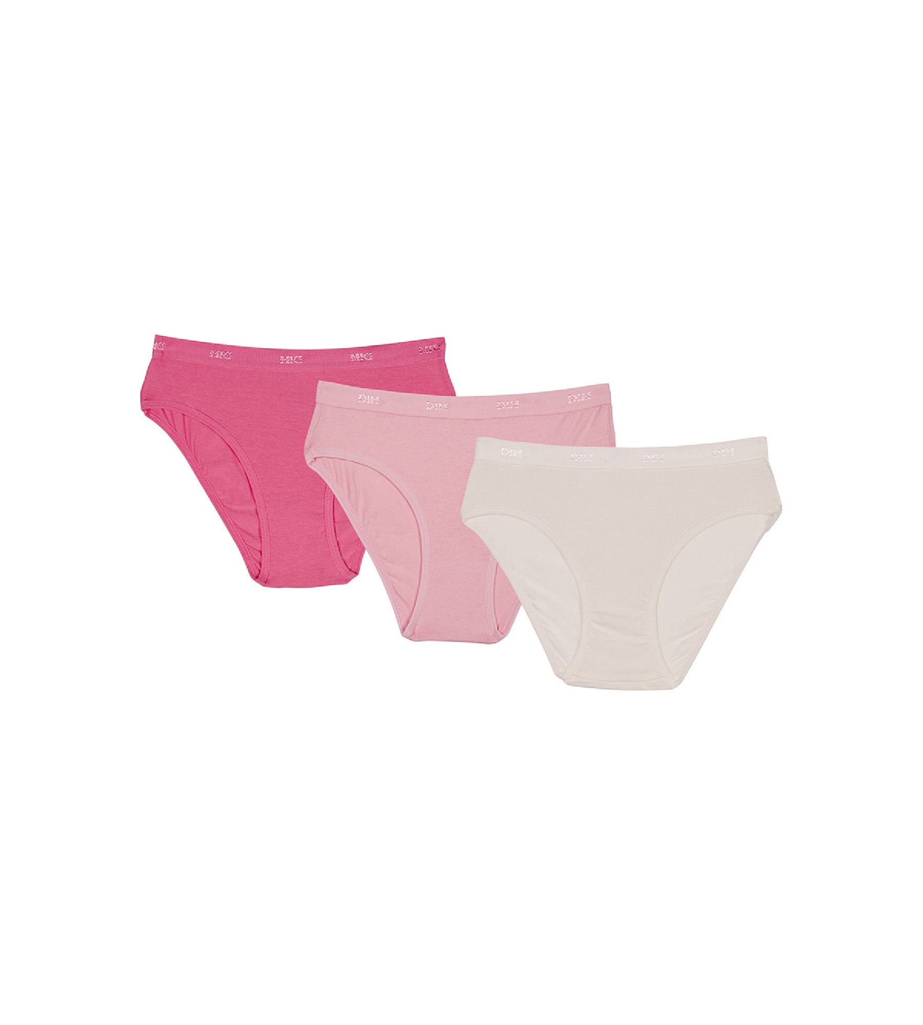 DIM Girl 3-Pack Seamless Underwear - Nude & Pink Lace Panties for Women | Comfortable Everyday Wear & Sleepwear