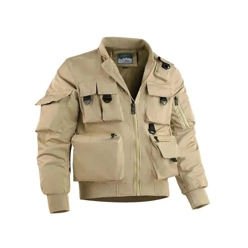 Stylish Men's Slim Fit Winter Jacket - Lightweight Warm Puffer Coat for Outdoor Activities & Cold Weather - Perfect for Hiking, Skiing, and Daily Winter Wear