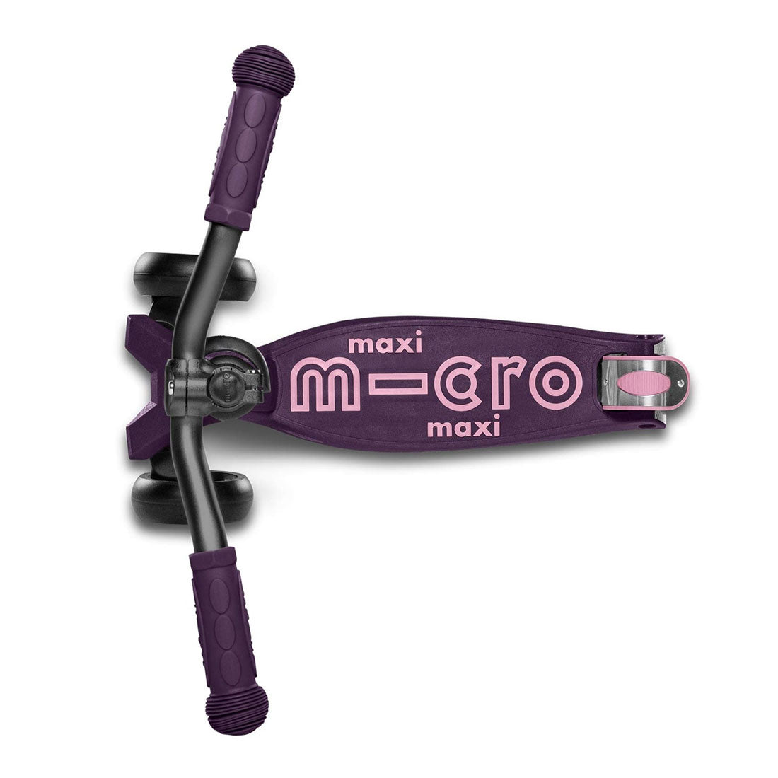 Micro Maxi Deluxe 3 Wheel PRO Scooter for Kids - Purple | Lightweight Aluminum Frame, Adjustable Handlebar | Perfect for Commuting, School & Outdoor Play