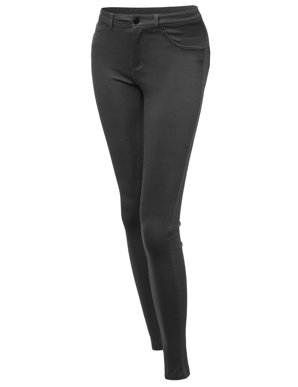 Emma Women's Stretchy Skinny Jeggings - Comfortable Knit Pants for Everyday Wear | Perfect for Work, Casual Outfits & Travel