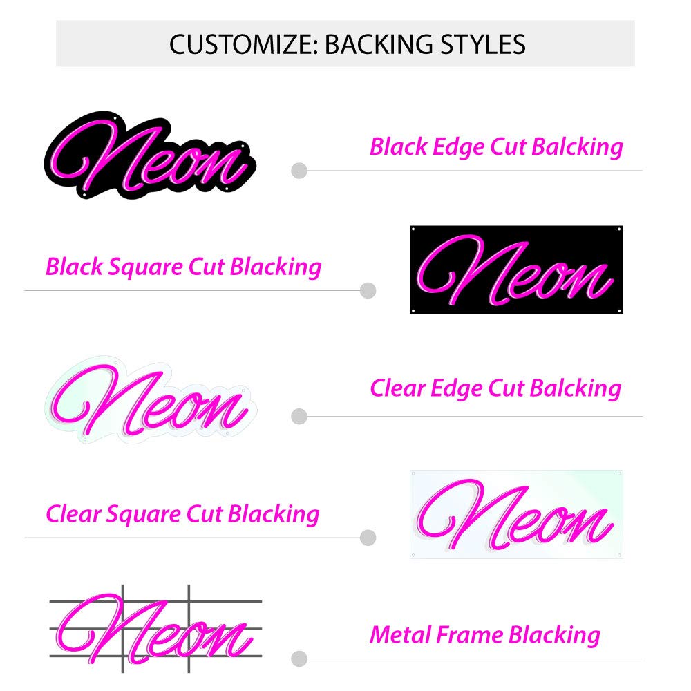 Red Yoga LED Neon Sign 6x15 Inches - Premium Indoor Neon Light with Dimmer, Black Square Acrylic Backing - Perfect for Spa Decor, Yoga Studio Lighting, Boutique Storefront & Home Meditation Space