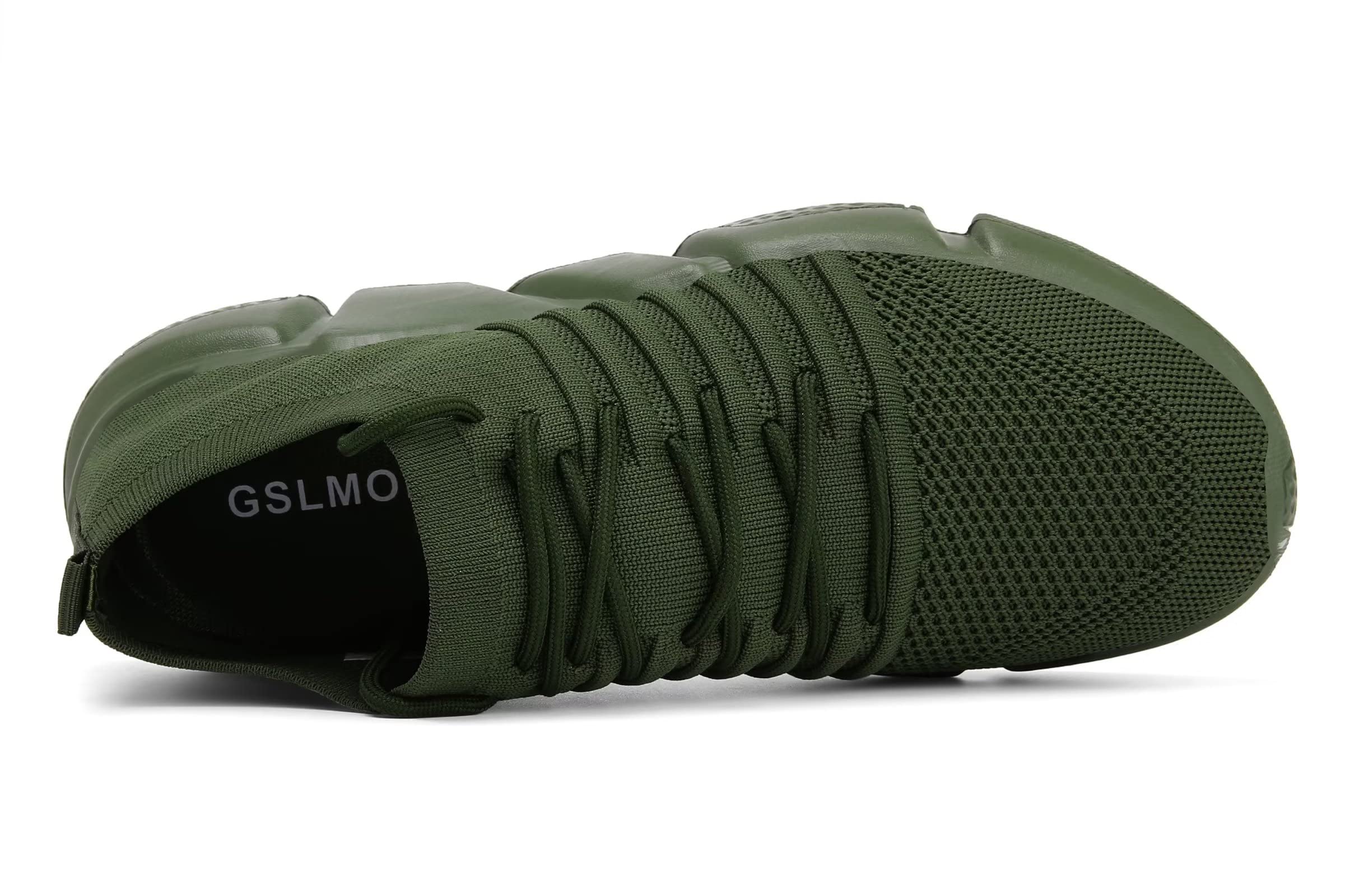 GSLMOLN Unisex Slip-On Sneakers - Ultra-Sock Knit Soft Sole Breathable Lightweight Casual Walking Shoes for Men & Women | Perfect for Gym, Travel & Everyday Wear