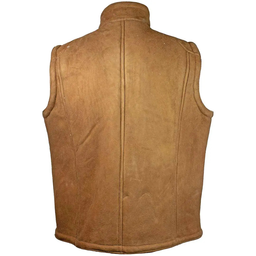 Erick Cordova Men's Barry Suede Vest - Stylish Brown Suede Waistcoat for Casual & Formal Wear | Perfect for Weddings, Parties & Office Outfits