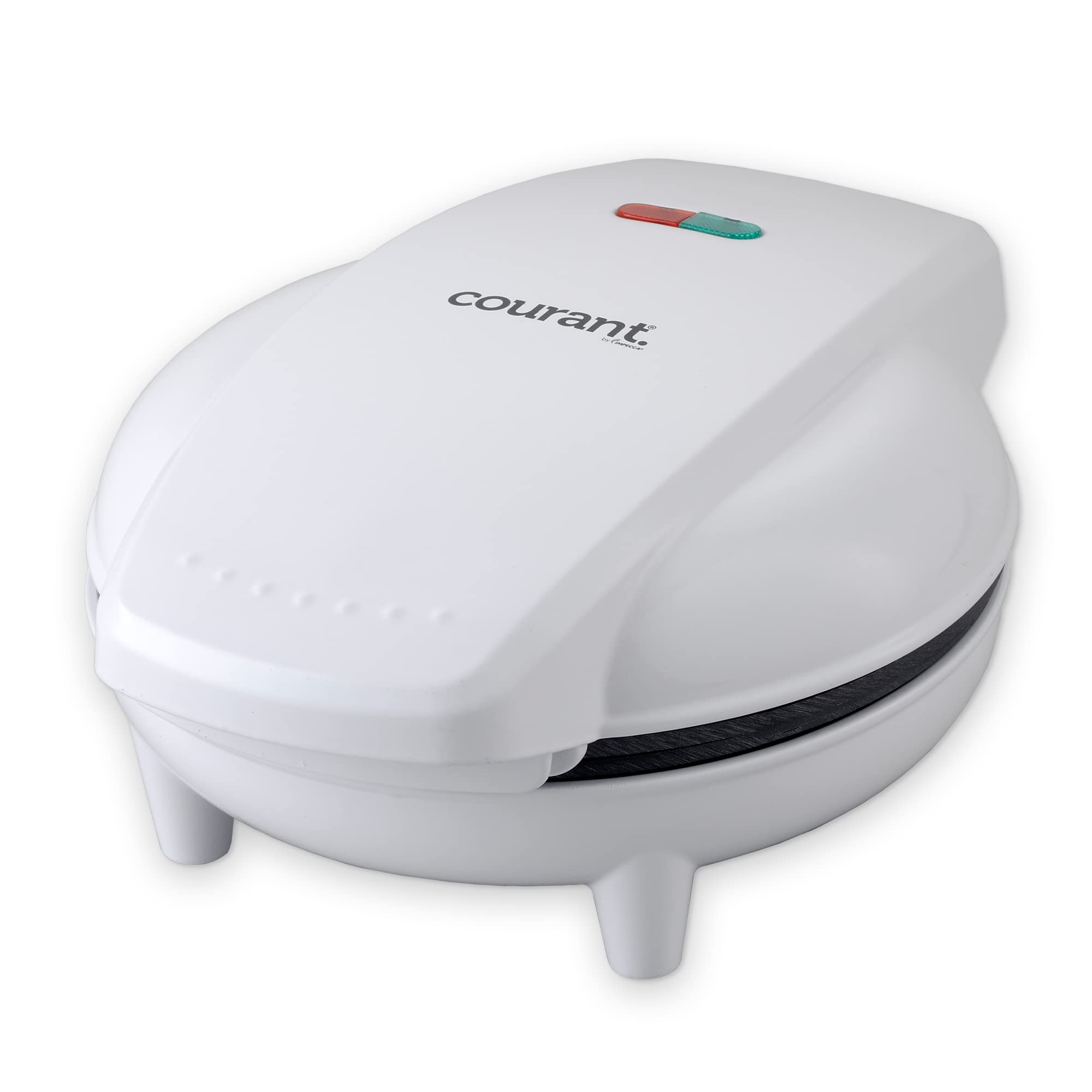 Courant 7-Inch Compact Griddle & Mini Oven - Personal Griddle Pizza Maker for Small Kitchens, Dorms & Camping - Perfect for Quick Meals, Snacks & Breakfast