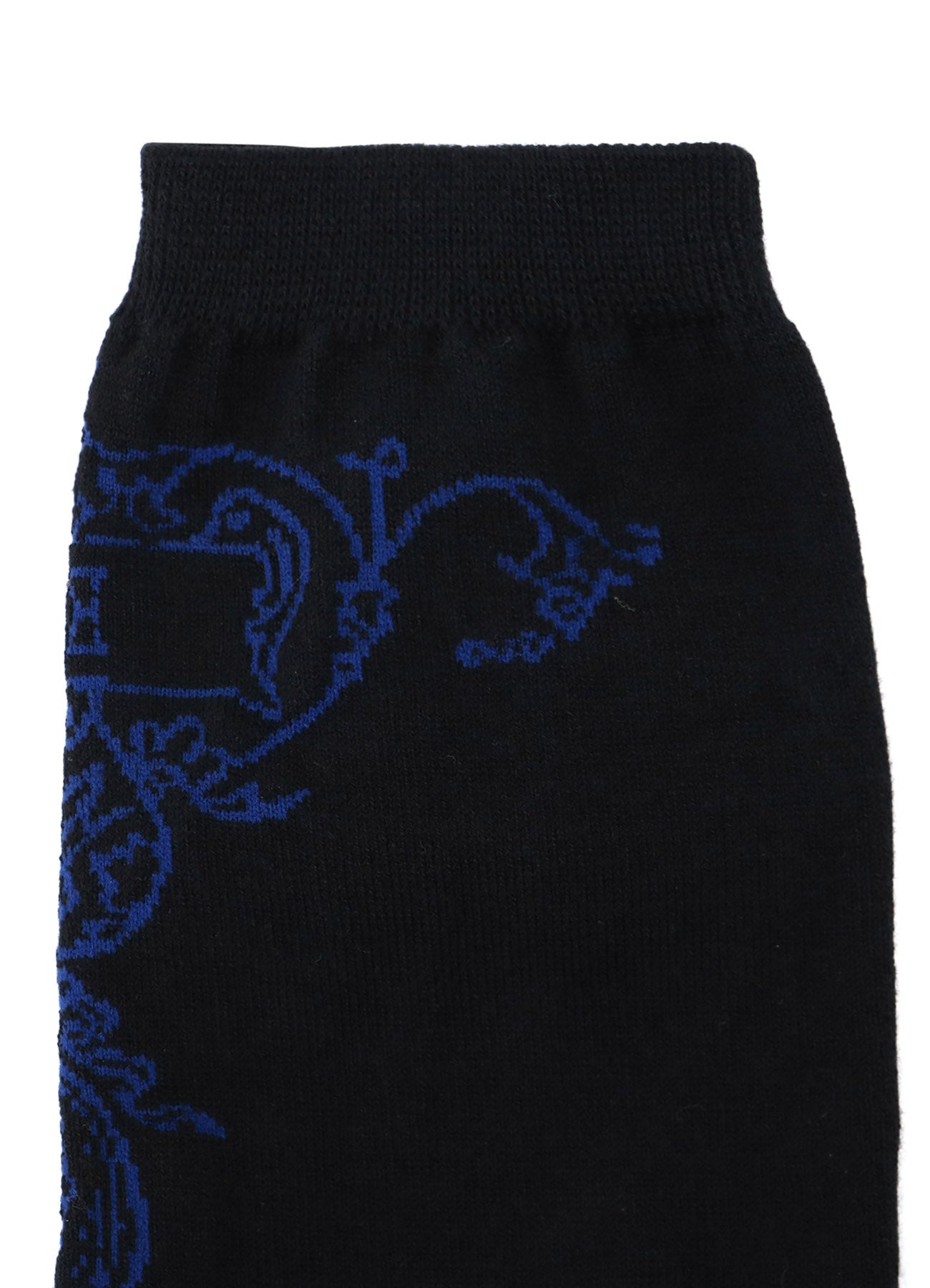 Baroque Pattern Cotton Plain Stitch Socks - Comfortable & Stylish for Casual Wear, Office & Special Occasions